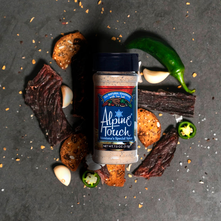 Alpine Touch All Natural Seasoning With Sea Salt-"Rustic and Robust"