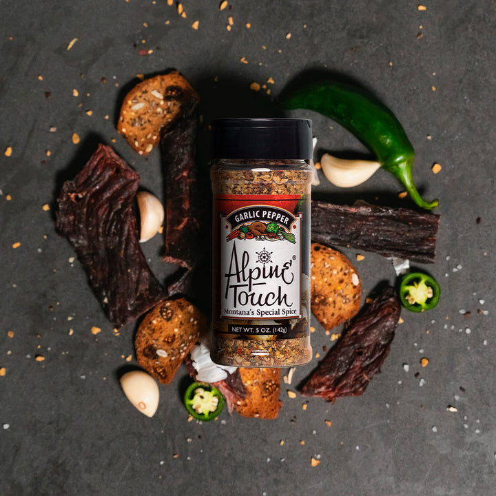 Alpine Touch Garlic Pepper-"Coarse Grind"