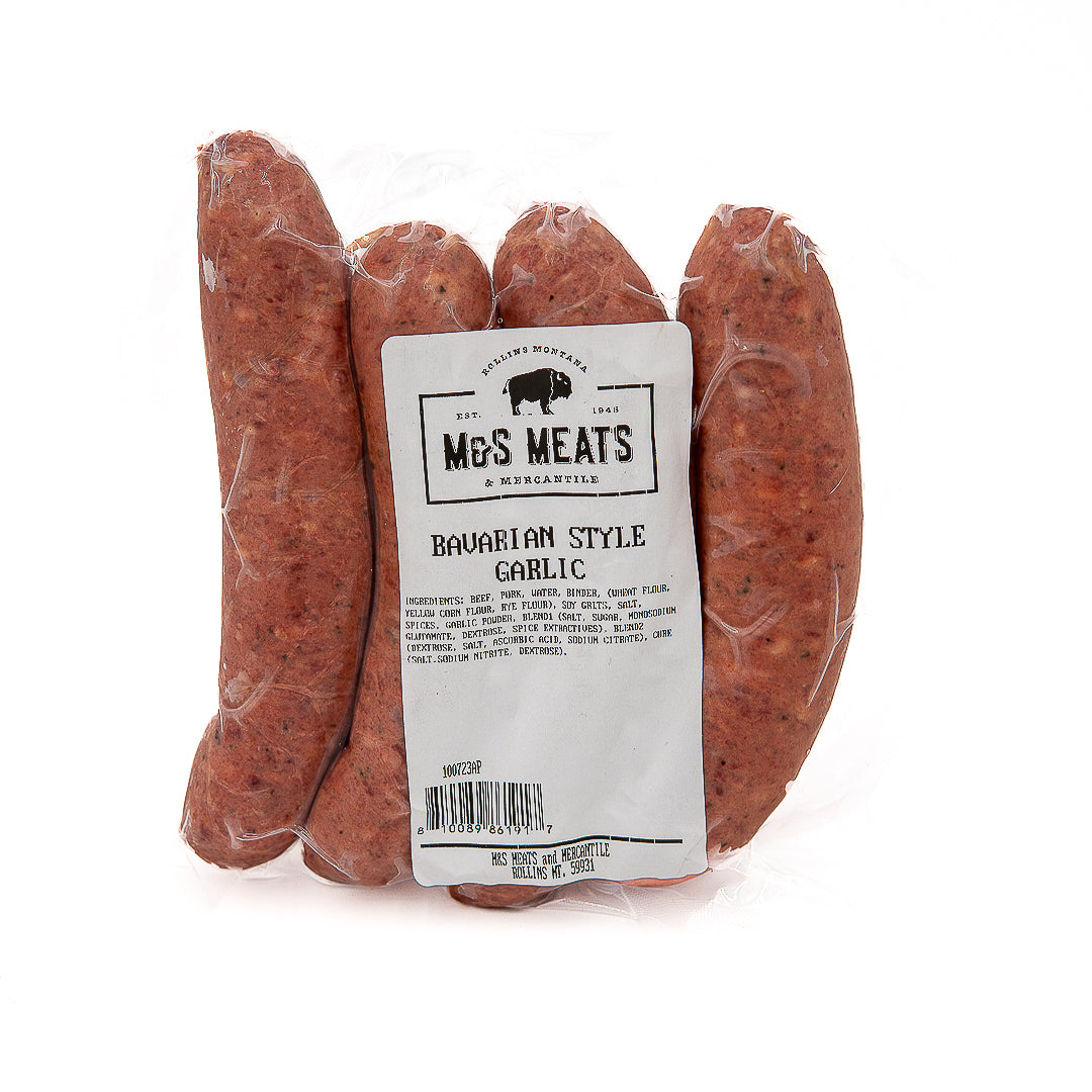 Bavarian Garlic Sausage