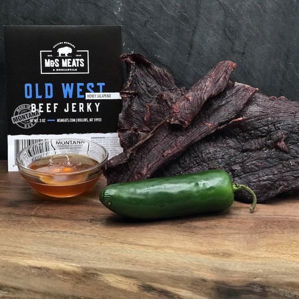 Honey Jalapeno Old West Beef Jerky