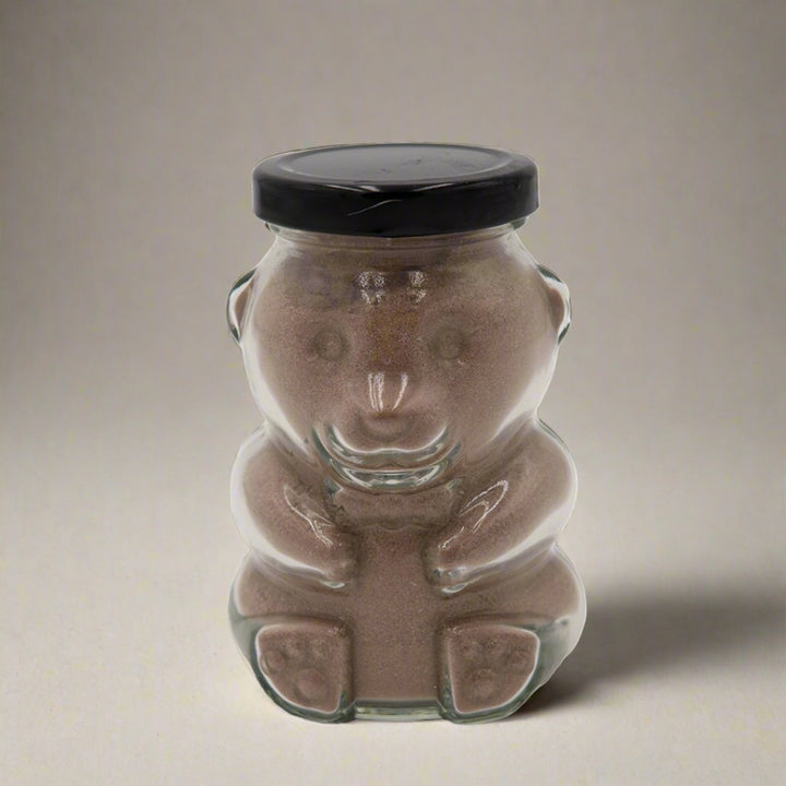 Milk Chocolate Huckleberry Cocoa, Glass Bear