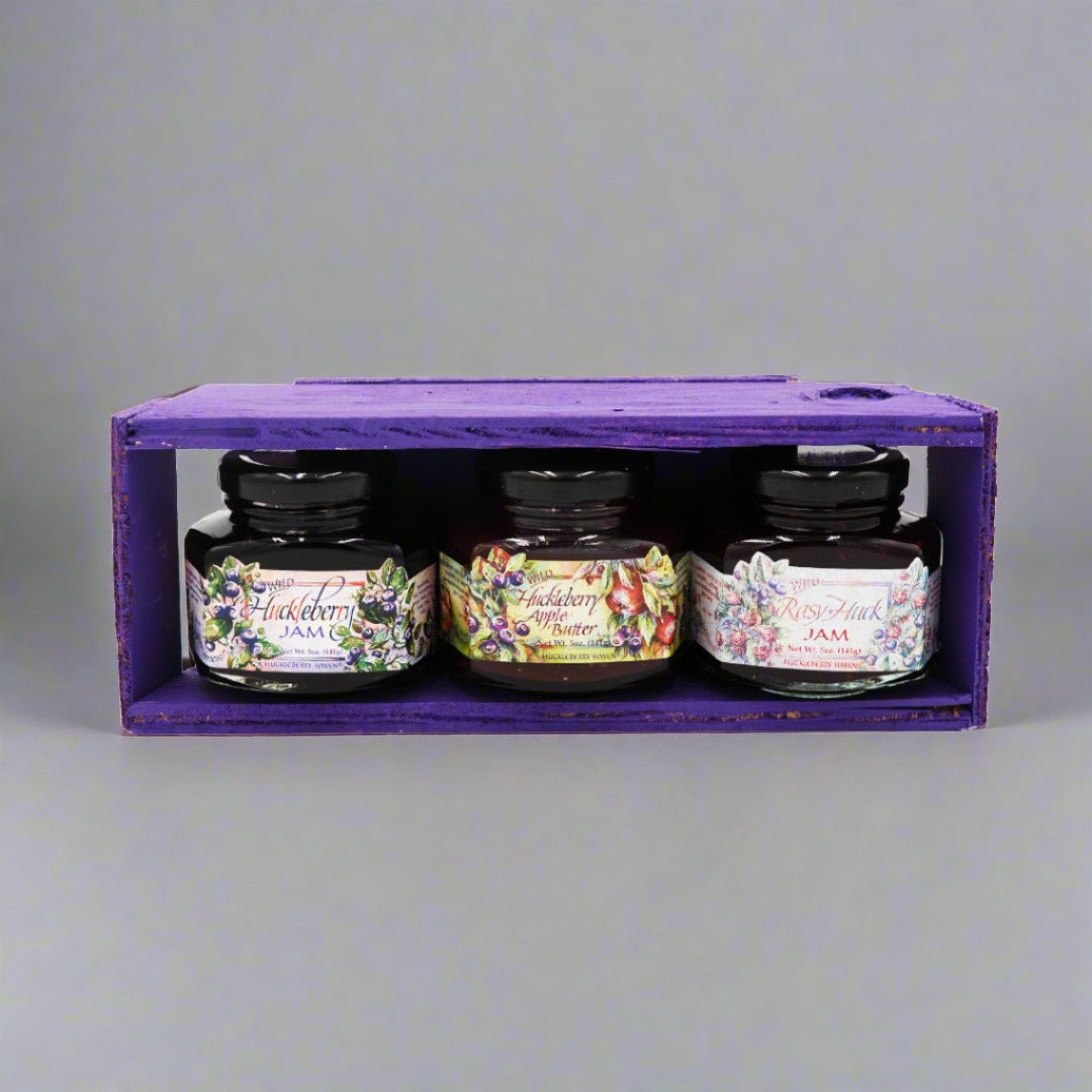 Gift Crate:  3-5oz Jam/Jellies