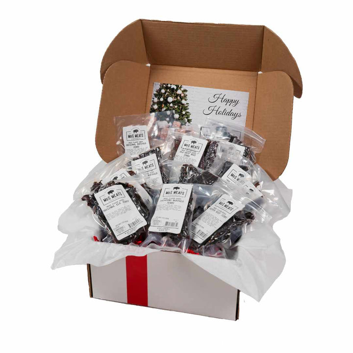 Gift Box:The Jerky Sampler - You Deserve It All!