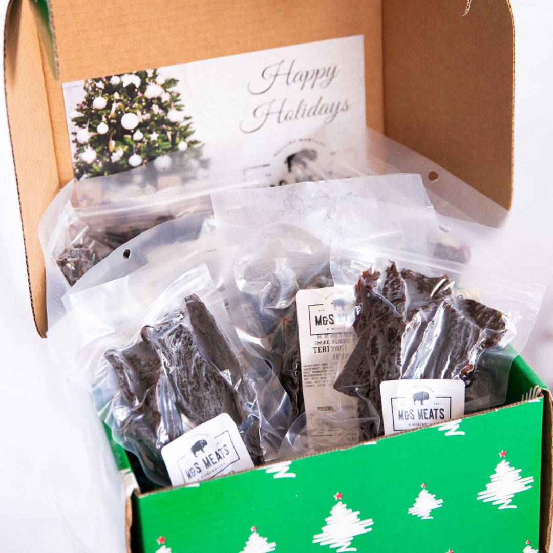 Gift Box:The Jerky Sampler - You Deserve It All!