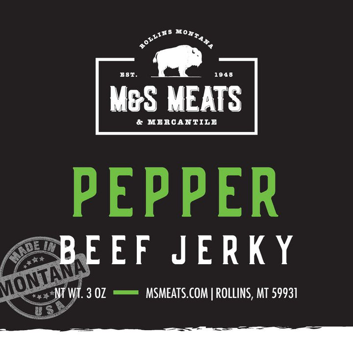 Pepper Beef Jerky