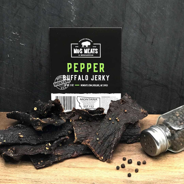 Pepper Buffalo Jerky