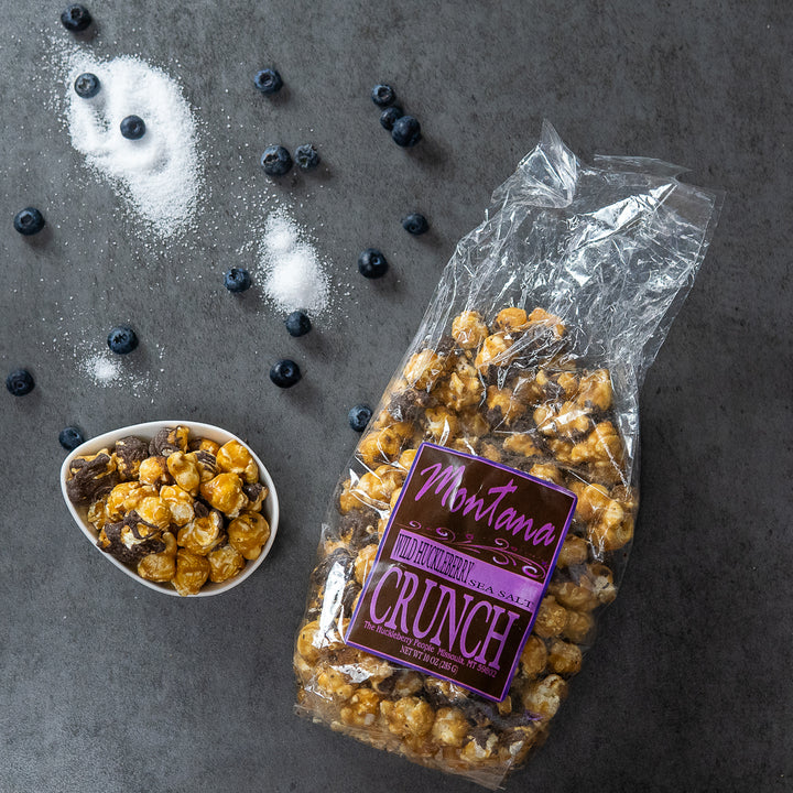 Wild Huckleberry Sea Salt Crunch Popcorn