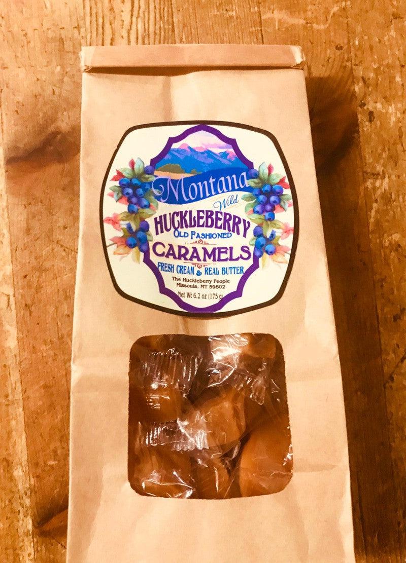 MT Wild Huckleberry Old Fashioned Caramels Bag